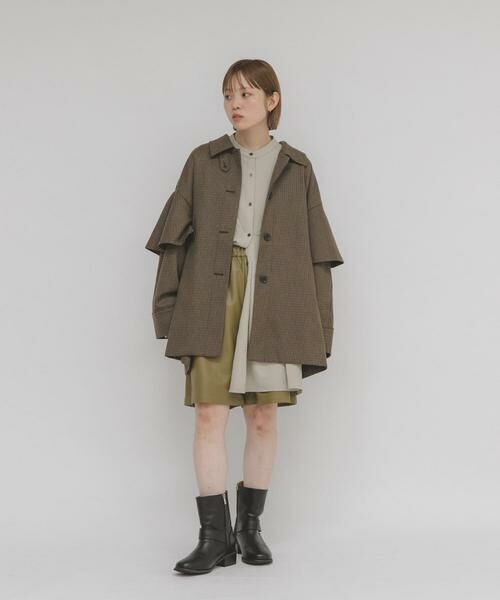 KBF / ケービーエフ その他アウター | フリルディティールフレアジャケット | 詳細5