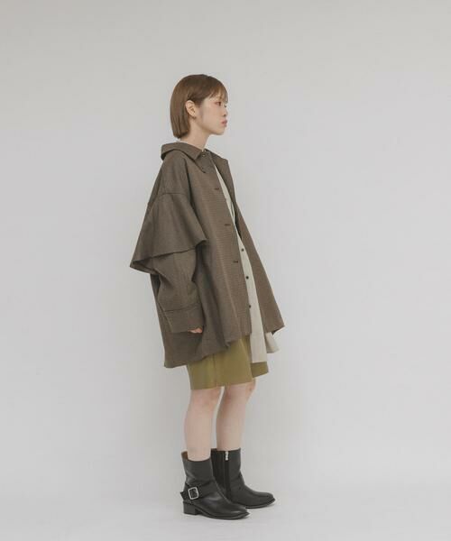 KBF / ケービーエフ その他アウター | フリルディティールフレアジャケット | 詳細6