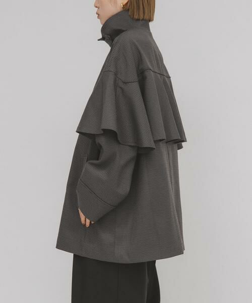 KBF / ケービーエフ その他アウター | フリルディティールフレアジャケット | 詳細12