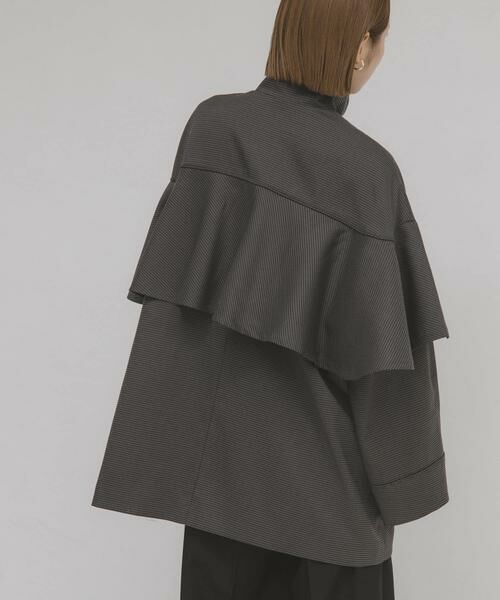 KBF / ケービーエフ その他アウター | フリルディティールフレアジャケット | 詳細13