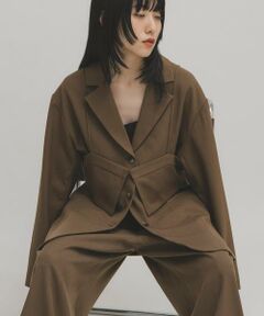 KBF / ケービーエフ その他アウター | ビスチェSETテーラードジャケット