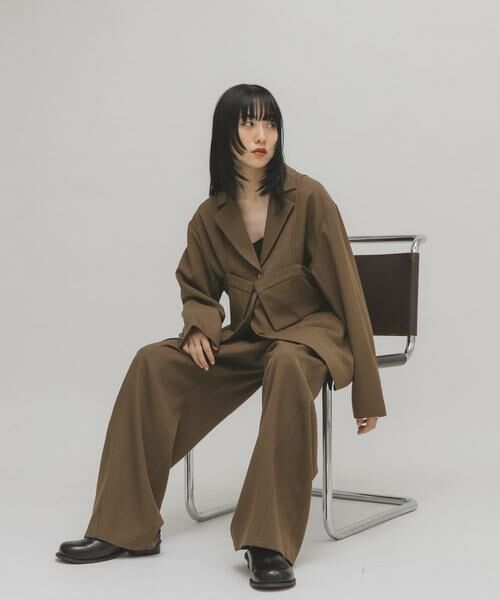 KBF / ケービーエフ その他アウター | ビスチェSETテーラードジャケット | 詳細2