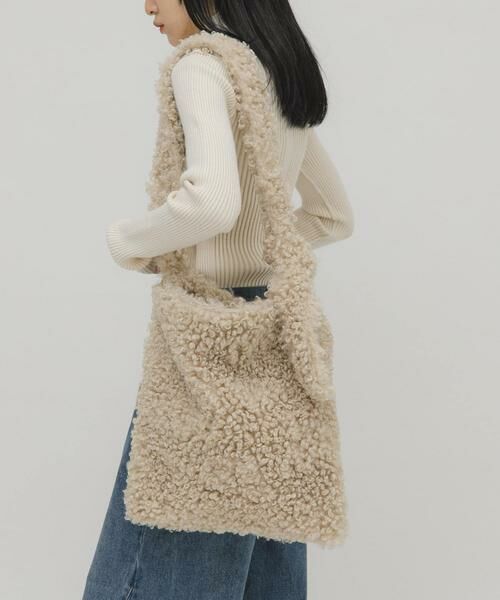 KBF / ケービーエフ ショルダーバッグ | ボアビッグBAG | 詳細3