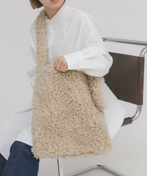 KBF / ケービーエフ ショルダーバッグ | ボアビッグBAG | 詳細5