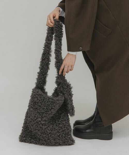 KBF / ケービーエフ ショルダーバッグ | ボアビッグBAG | 詳細13