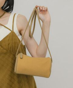 KBF / ケービーエフ ショルダーバッグ | ステッチデザインベロアミニBAG