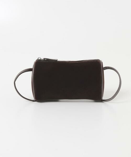 KBF / ケービーエフ ショルダーバッグ | ステッチデザインベロアミニBAG | 詳細7