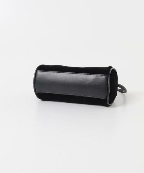 KBF / ケービーエフ ショルダーバッグ | ステッチデザインベロアミニBAG | 詳細15