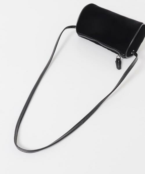 KBF / ケービーエフ ショルダーバッグ | ステッチデザインベロアミニBAG | 詳細16