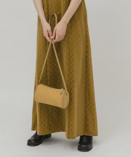 KBF / ケービーエフ ショルダーバッグ | ステッチデザインベロアミニBAG | 詳細19