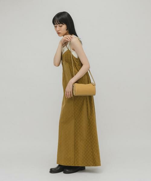 KBF / ケービーエフ ショルダーバッグ | ステッチデザインベロアミニBAG | 詳細20