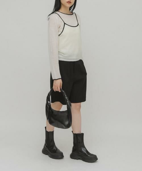 KBF / ケービーエフ ハンドバッグ | ハンドルデザインサークルBAG | 詳細11