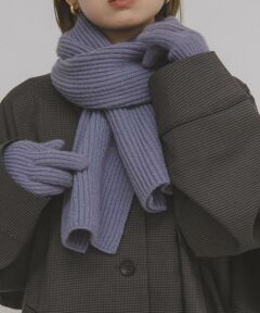 KBF / ケービーエフ マフラー・ショール・スヌード・ストール | リブニットマフラー