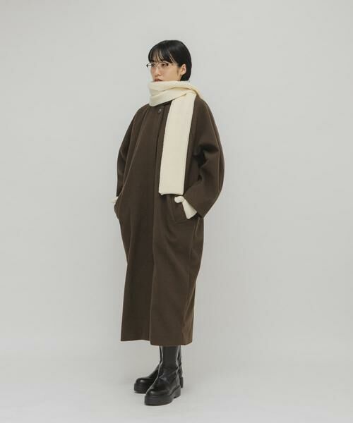 KBF / ケービーエフ マフラー・ショール・スヌード・ストール | リブニットマフラー | 詳細14