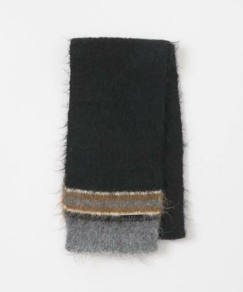 KBF / ケービーエフ マフラー・ショール・スヌード・ストール | エンドボーダーデザインマフラー | 詳細8