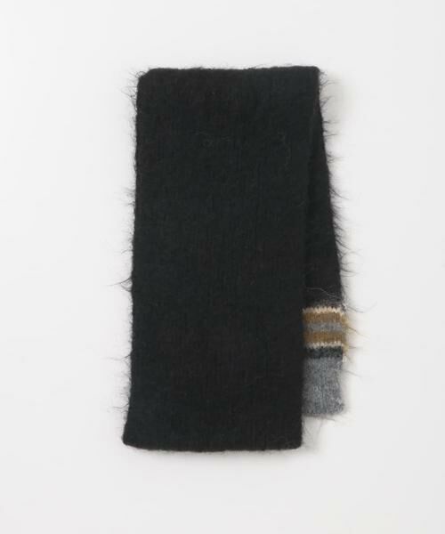 KBF / ケービーエフ マフラー・ショール・スヌード・ストール | エンドボーダーデザインマフラー | 詳細9