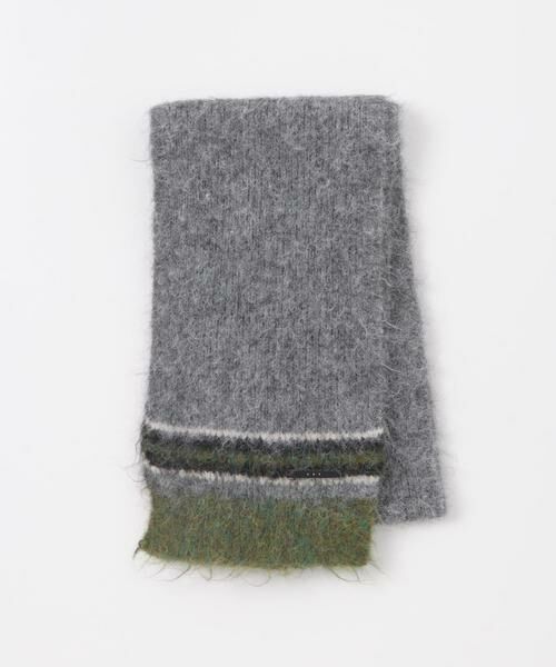 KBF / ケービーエフ マフラー・ショール・スヌード・ストール | エンドボーダーデザインマフラー | 詳細17