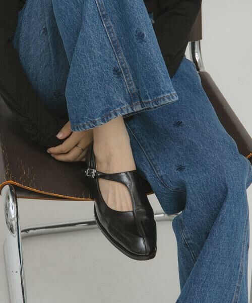 KBF / ケービーエフ シューズ | アシンメトリーメリージェーンローファー | 詳細8