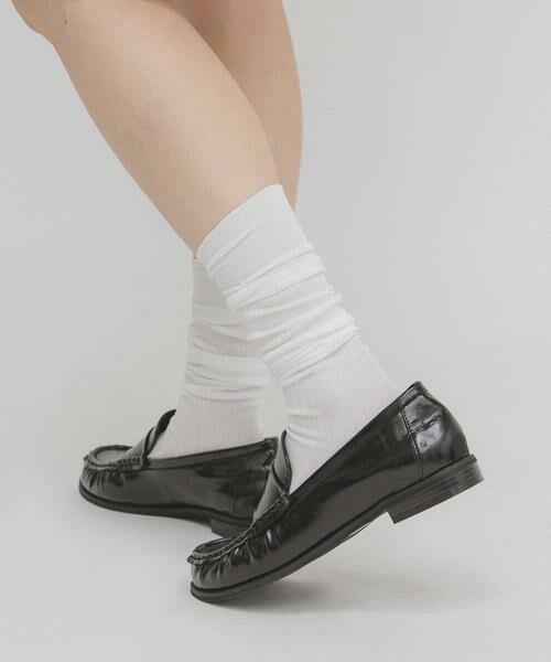 KBF / ケービーエフ シューズ | ギャザーデザインローファー | 詳細3