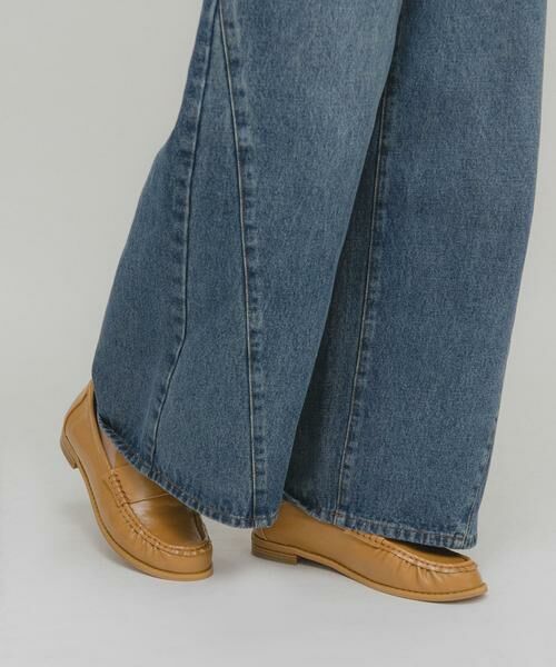 KBF / ケービーエフ シューズ | ギャザーデザインローファー | 詳細12