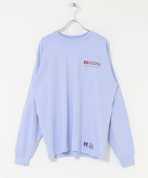 KBF/ケービーエフ RUSSELL ATHLETIC BOOKSTORE Jersey Long-Sleeve ブルー系その他 M KBF/ケービーエフ RUSSELL ATHLETIC BOOKSTORE Jersey Long-Sleeve ブルー系その他 M