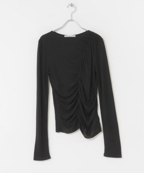 KBF / ケービーエフ Tシャツ | アシメドレープTEE | 詳細16