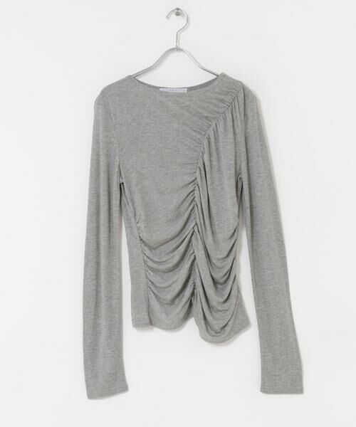 KBF / ケービーエフ Tシャツ | アシメドレープTEE | 詳細24