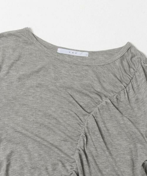 KBF / ケービーエフ Tシャツ | アシメドレープTEE | 詳細25