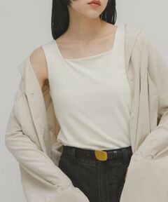 KBF / ケービーエフ タンクトップ | ピーチスキン2WAYタンクトップ