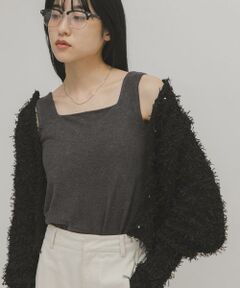 KBF / ケービーエフ タンクトップ | ピーチスキン2WAYタンクトップ