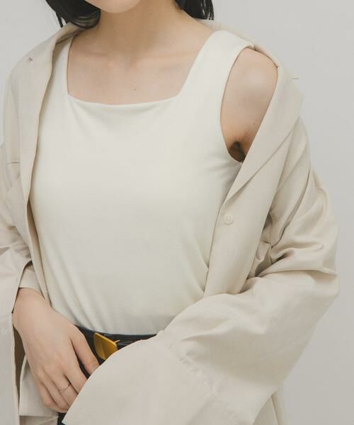 KBF / ケービーエフ タンクトップ | ピーチスキン2WAYタンクトップ | 詳細1