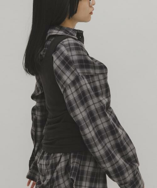 KBF / ケービーエフ タンクトップ | ピーチスキン2WAYタンクトップ | 詳細8