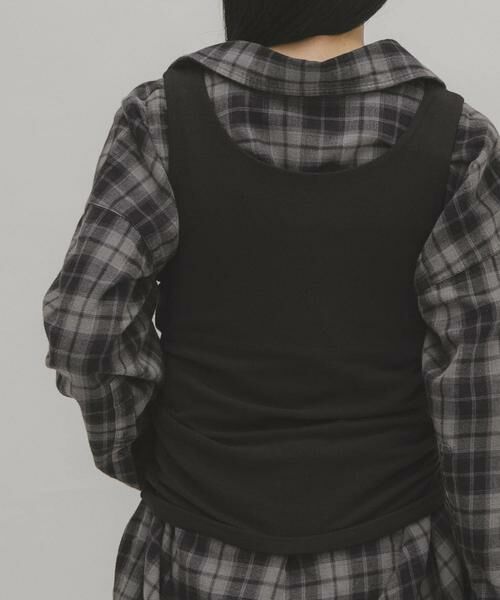 KBF / ケービーエフ タンクトップ | ピーチスキン2WAYタンクトップ | 詳細9