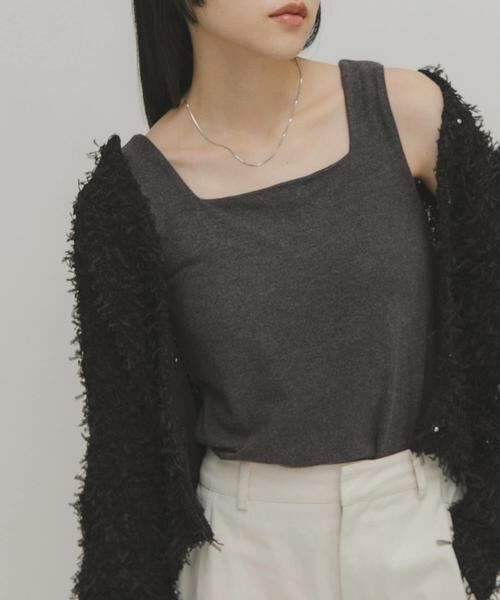 KBF / ケービーエフ タンクトップ | ピーチスキン2WAYタンクトップ | 詳細14