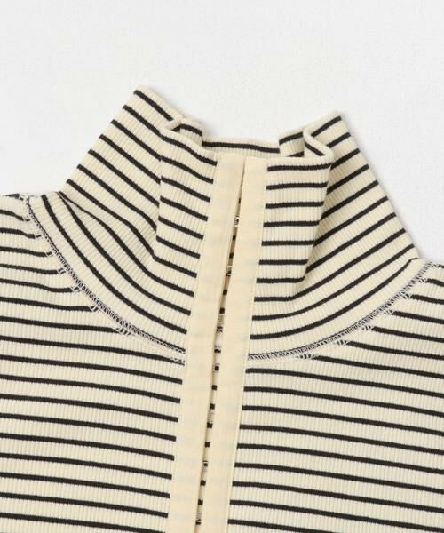 KBF / ケービーエフ Tシャツ | タートルホックボーダートップス | 詳細18