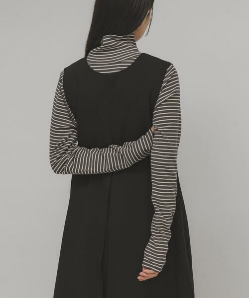 KBF / ケービーエフ Tシャツ | タートルホックボーダートップス | 詳細21