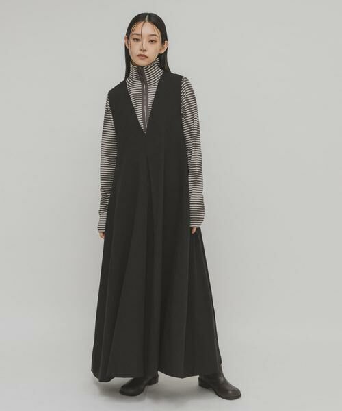 KBF / ケービーエフ Tシャツ | タートルホックボーダートップス | 詳細22