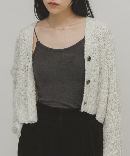 KBF / ケービーエフ キャミソール・チューブトップ | ピーチスキンカップ付きキャミソール | 詳細10