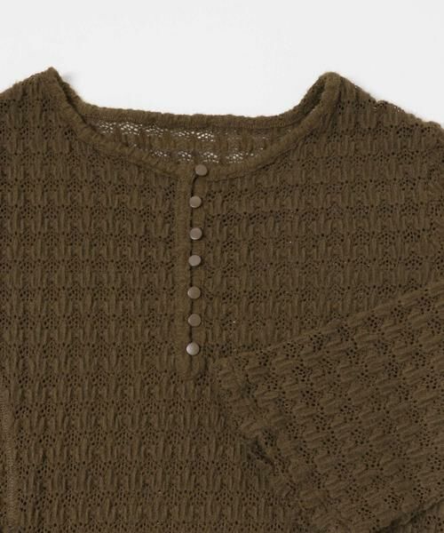 KBF / ケービーエフ Tシャツ | シャギーレーストップス | 詳細9