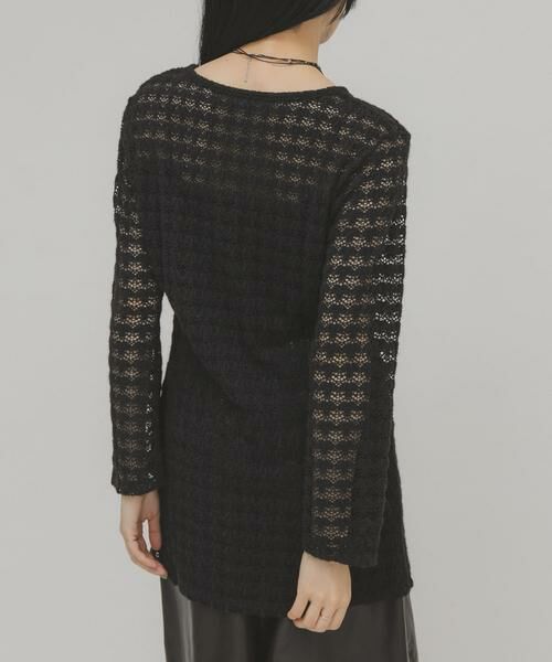 KBF / ケービーエフ Tシャツ | シャギーレーストップス | 詳細12