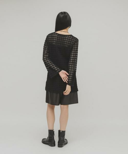 KBF / ケービーエフ Tシャツ | シャギーレーストップス | 詳細15