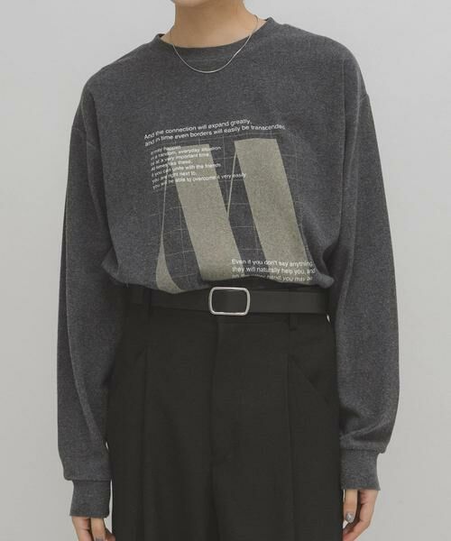 KBF / ケービーエフ Tシャツ | ナップドルーズプリントTEE | 詳細1