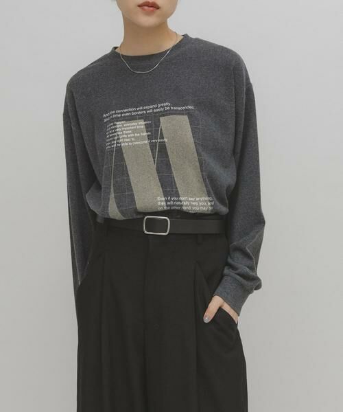 KBF / ケービーエフ Tシャツ | ナップドルーズプリントTEE | 詳細2