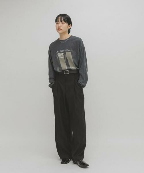 KBF / ケービーエフ Tシャツ | ナップドルーズプリントTEE | 詳細4