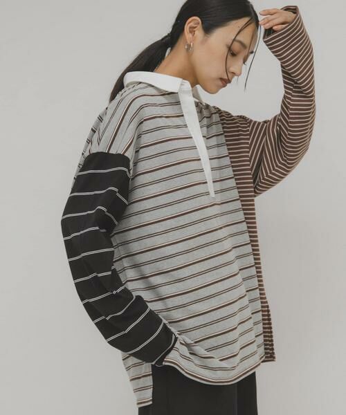 KBF / ケービーエフ Tシャツ | オーバーサイズラガーシャツ | 詳細2