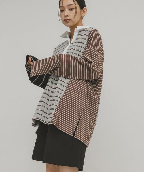 KBF / ケービーエフ Tシャツ | オーバーサイズラガーシャツ | 詳細3