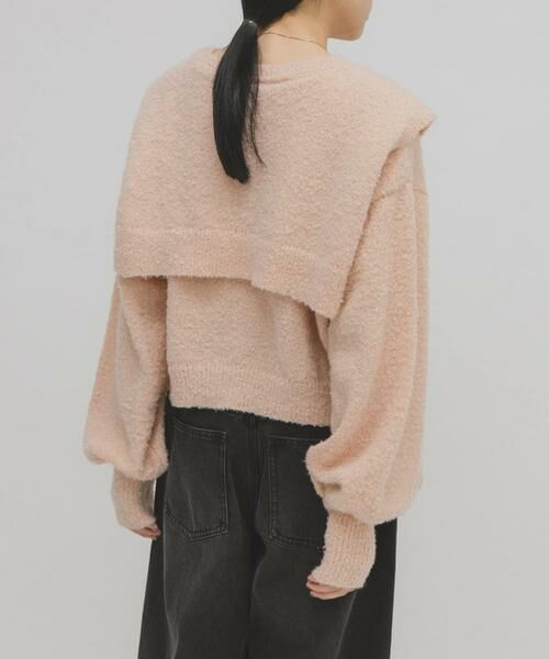 KBF / ケービーエフ ニット・セーター | ノットレイヤードニット | 詳細4