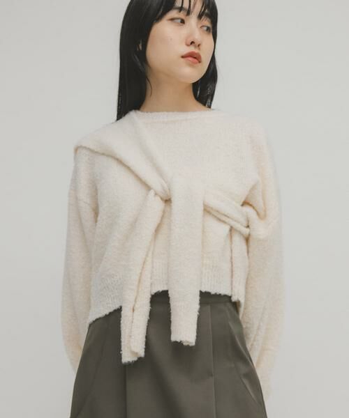KBF / ケービーエフ ニット・セーター | ノットレイヤードニット | 詳細11