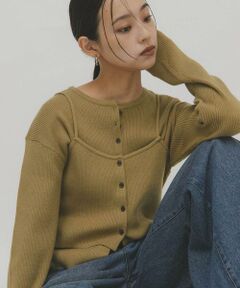 ビスチェSETニット