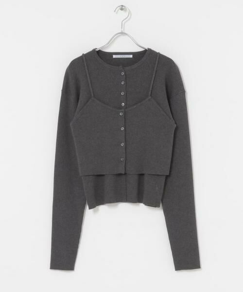 KBF / ケービーエフ ニット・セーター | ビスチェSETニット | 詳細18